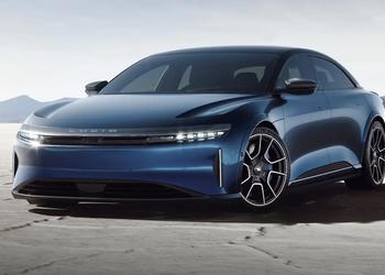 Autoblog: Седан Lucid Air Sapphire ускоряется с места настолько быстро, что это бывает больно