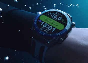 Часы Huawei Watch Ultimate 2 получили функцию Sonar Messaging и позволяют общаться под водой как это делают дельфины