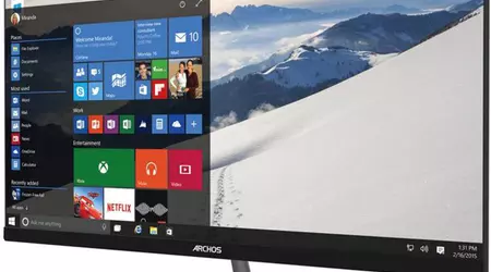 Archos Vision 215: a stylish candybar with a frameless display and a price tag of 300 euros