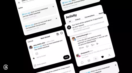 У Threads з’явилася функція, що дозволяє змінювати рекомендації через звернення до алгоритму