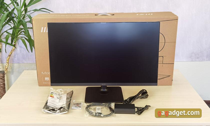 Review MSI Modern MD271P: office monitor with 75 Hz-2