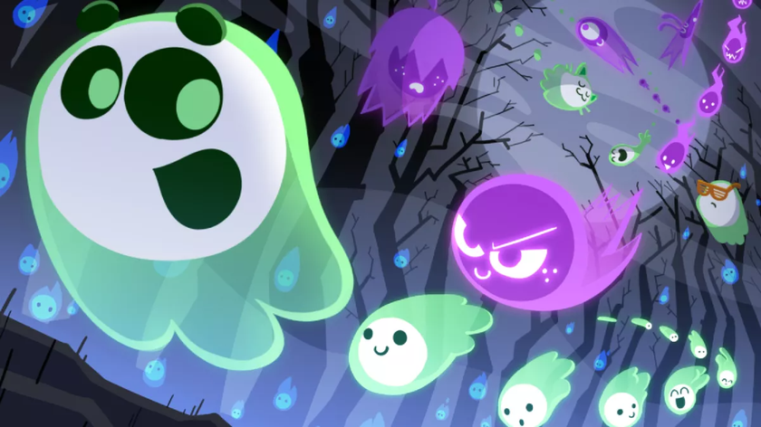 Halloween Doodle from Google is a magical dueling game with ghosts