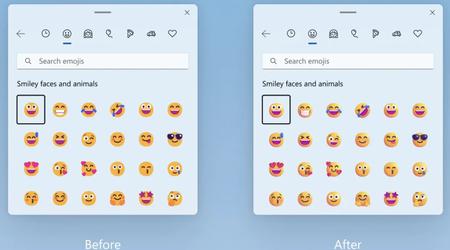 The latest test build of Windows 11 has updated emojis that Microsoft announced back in 2021