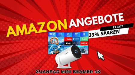 XuanPad Mini Beamer 4K – Jetzt 50€ günstiger!