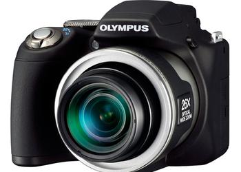 Olympus SP-590UZ: первая в мире фотокамера с 26-кратным зумом