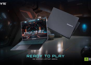 Gigabyte G6 - ігровий ноутбук з Intel Core 13-го покоління, відеокартами GeForce RTX 40 і 165-Гц дисплеєм