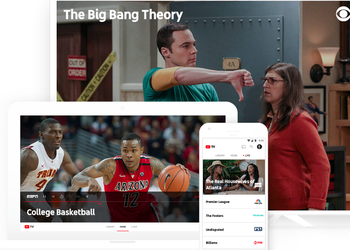 Google launches an online service YouTube TV