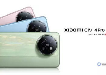 Xiaomi CIVI 4 Pro: the first smartphone on the market with Snapdragon 8s Gen 3 processor