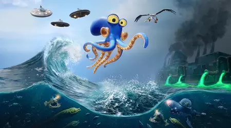 Врятуйте восьминогів: Konami анонсувала кумедний платформер Darwin's Paradox