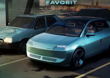 Дизайнеры Skoda переосмыслили модель Favorit конца 1980-х в современном стиле