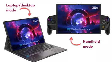 Lenovo's experiments continue: the company will surprise gamers with the foldable hybrid portable console Legion Go Fold with an 11.6” screen