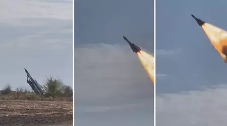 La première vidéo du lancement du missile antiaérien S-200 modifié pour atteindre des cibles terrestres a été publiée.