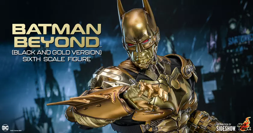 Hot Toys анонсировала две детализированные фигурки из вселенной Batman Arkham Knight: Batman Beyond в черно-золотой версии и Batgirl