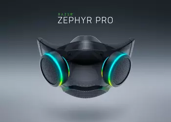 Razer представила защитную маску Zephyr Pro — теперь еще и с громкоговорителем, но в полтора раза дороже