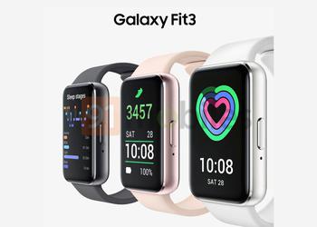 Samsung Galaxy Fit 3 appeared on quality press renders: large display and three colours