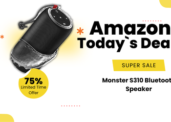 Monster S310 Bluetooth Speaker – Now 75% Off!