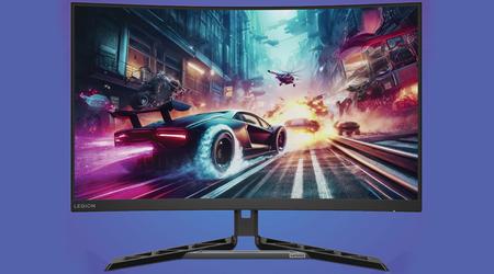 Lenovo Legion R32qc-30: Gamingmonitor met gebogen QHD-scherm en 180Hz-ondersteuning voor €349