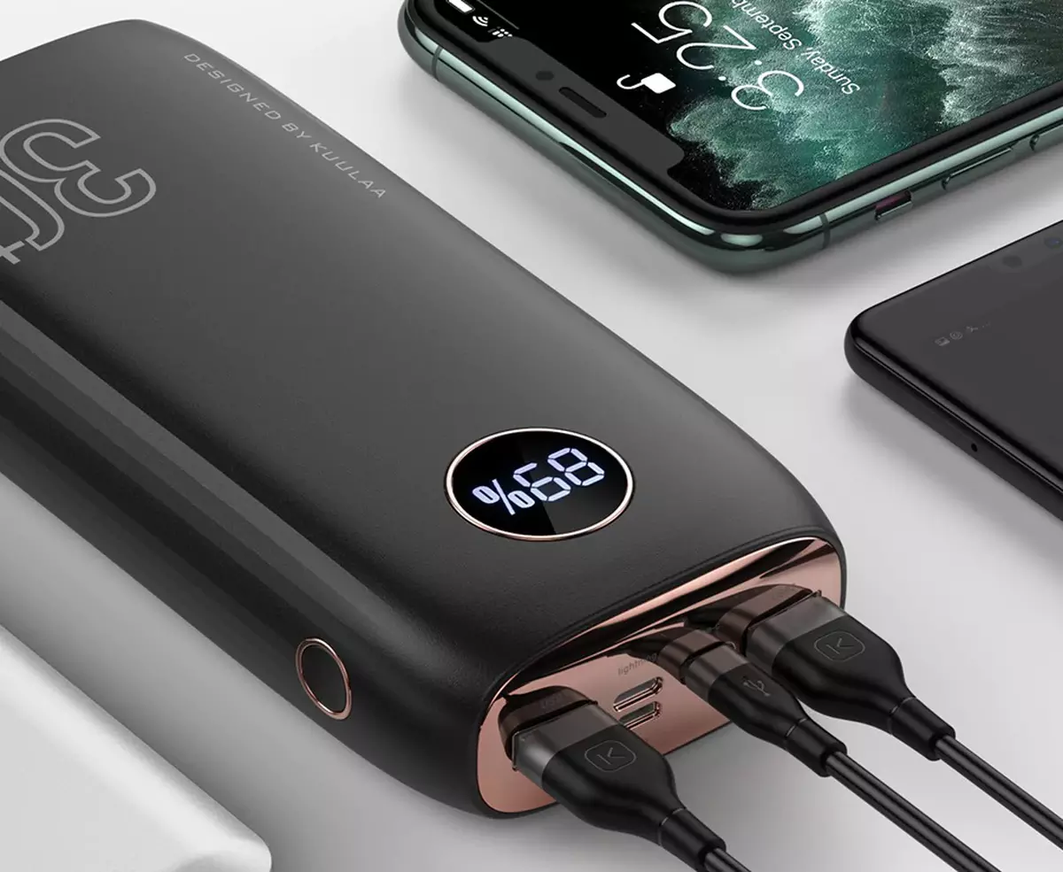 KUULAA Power Bank 30000 мАг