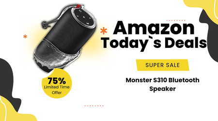 Monster S310 Bluetooth Speaker – Now 75% Off!
