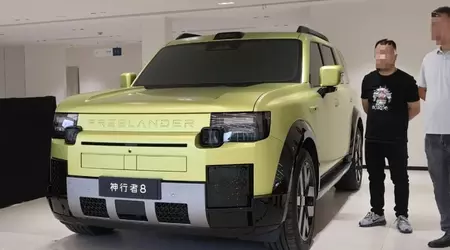 Freelander 8: британське ім’я, китайська начинка та екран на все лобове скло
