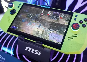 MSI представила Claw A8 — свою первую портативную консоль с чипом от AMD