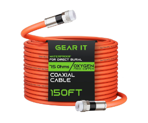 Câble coaxial GearIT RG6