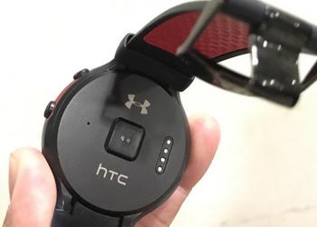 Смарт-часы HTC на Android Wear показали вживую