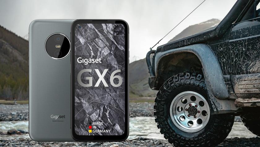 Gigaset GX6 – немецкий защищённый смартфон с Dimensity 900, 120-Гц дисплеем, 50-МП камерой, OIS и съёмным аккумулятором за €579