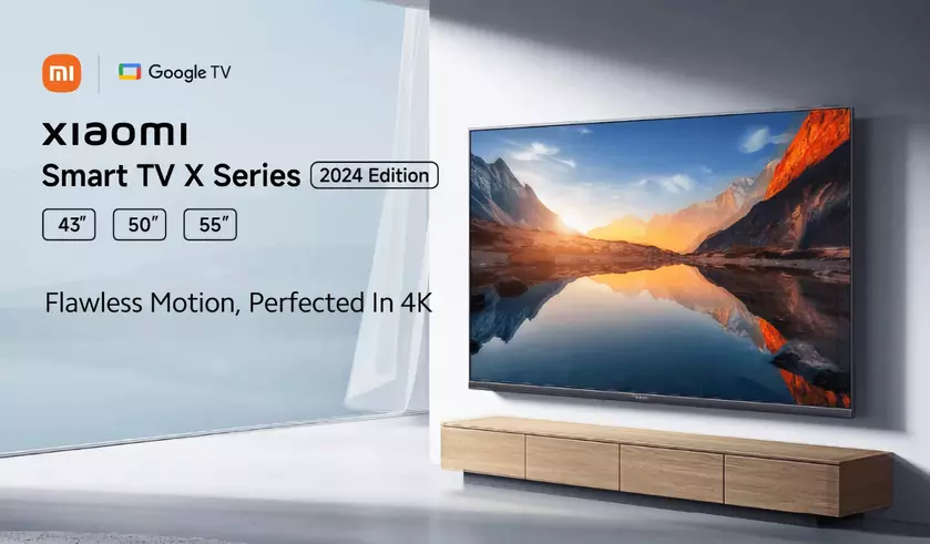 Xiaomi Smart TV X 2024: новая серия смарт-телевизоров с экранами на 43-55 дюймов и Google TV на борту
