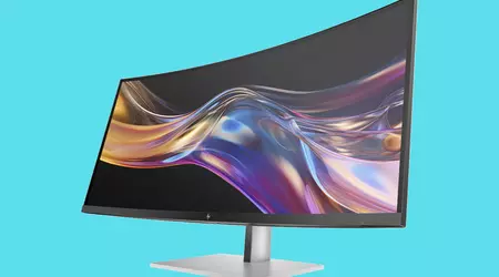 HP Series 7 Pro (738pu): a monitor with a 37.5″ curved IPS Black screen, Thunderbolt 4 ports and built-in speakers for $1249