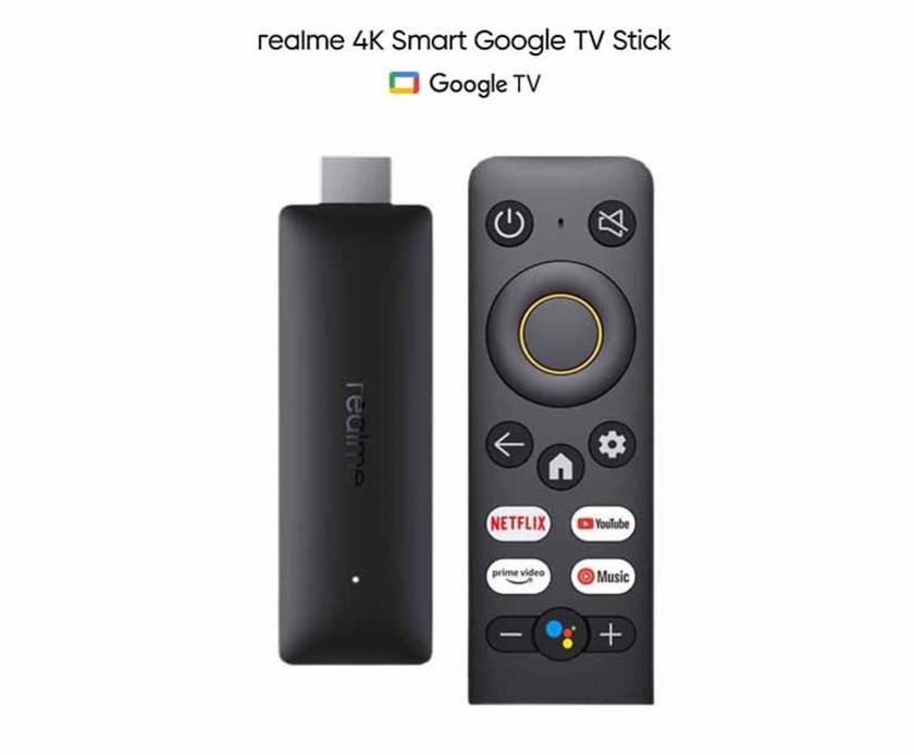 realme TV Stick с поддержкой 4K и Google TV на борту продают на AliExpress дешевле $45