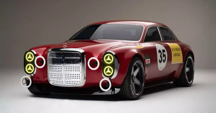 Mercedes-Benz 300 SEL Red Pig concept