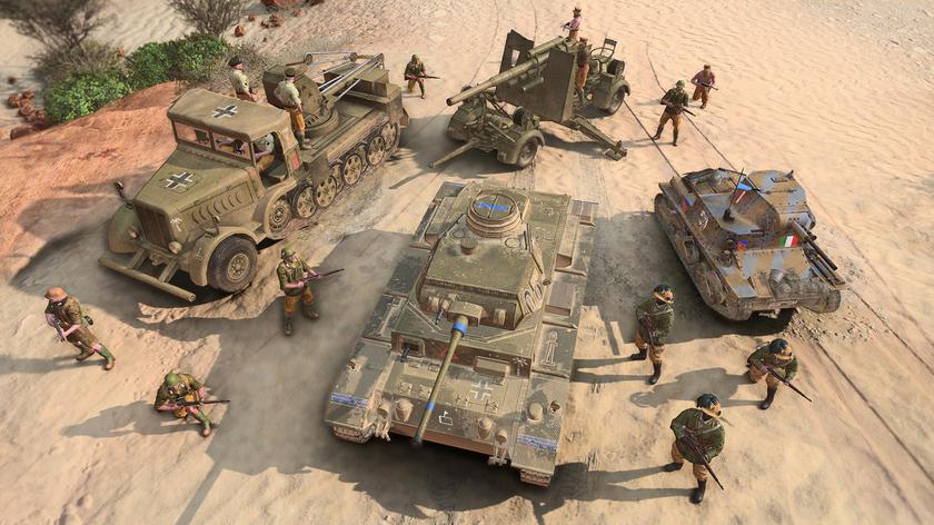 Risky operation in North Africa: a new gameplay reel of military strategy Company of Heroes 3 was published