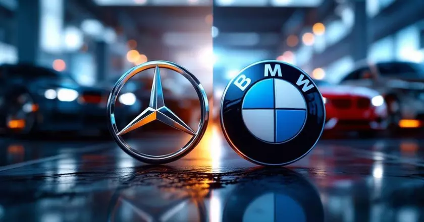 Mercedes-Benz та BMW: Як дві німецькі гіганти змагаються в еру електромобілів