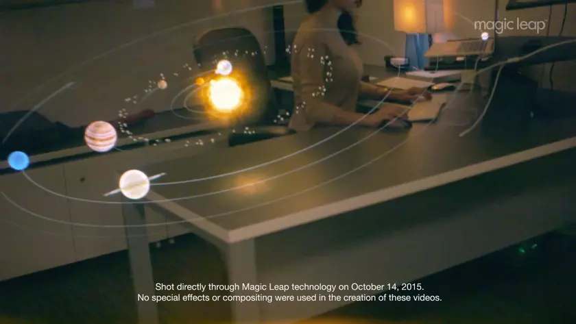 Впечатляющая демонстрация дополненной реальности Magic Leap