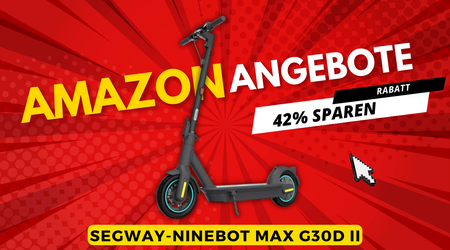 Segway-Ninebot MAX G30D II E-Scooter – Satte 379€ Ersparnis!