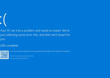 В Windows 11 больше не будет синего «экрана смерти». Он станет черным