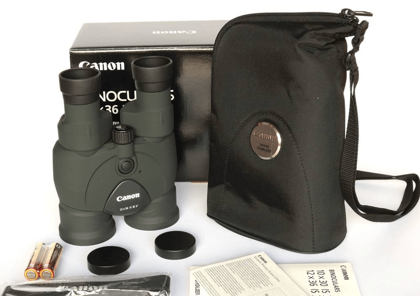 Canon 12x36 IS III stabilizing binoculars