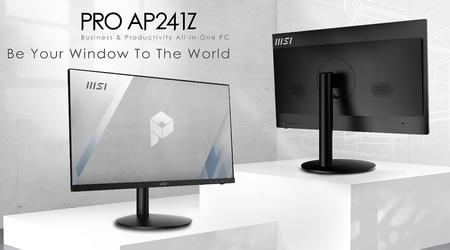 MSI annonce le PRO AP241Z : un tout-en-un 24" avec processeur AMD Ryzen 7 5700G et Windows 11 intégré
