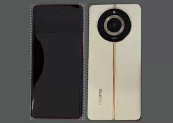 Insider reveals photos of realme 11 Pro+: curved display and leather-covered back