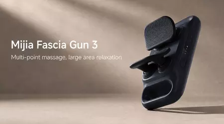 Xiaomi's $51 Mijia Fascia Gun 3 has three massage heads but half the depth of a Theragun