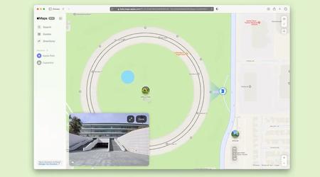 Apple Maps i nettversjonen støtter nå "Look Around"-funksjonen for visning av gater og landemerker