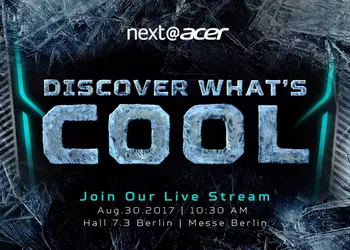 Смотрим презентацию Acer на IFA 2017 в прямом эфире