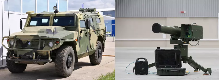 Украинские морпехи с помощи «Стугна-П» уничтожили два бронеавтомобиля «Тигр» (видео)