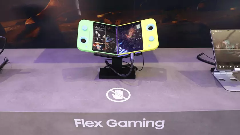 Flex Gaming: Будущее игр с концептуальным складным устройством