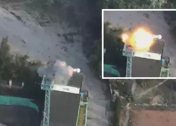 Украинский FPV-дрон уничтожил российскую станцию радиоэлектронной борьбы «Стриж», предназначенную именно для подавления БПЛА