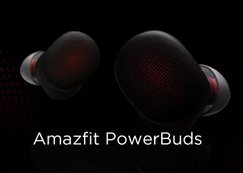 Amazfit PowerBuds: TWS-наушники с датчиком измерения пульса и защитой IP55 за $43