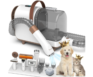 Bunfly Dog Grooming Kit & Vacuum