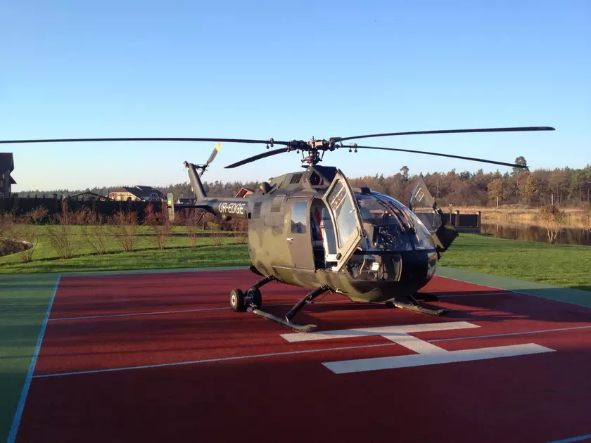 ВСУ получили немецкий вертолёт BO 105: он будет помогать вывозить раненых с фронта