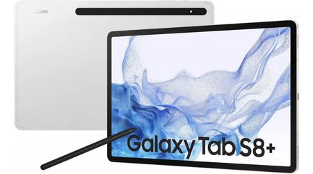 Samsung Galaxy Tab S8+ med Wi-Fi og 128 GB lagringsplass er tilgjengelig på Amazon med en rabatt på 300 dollar.